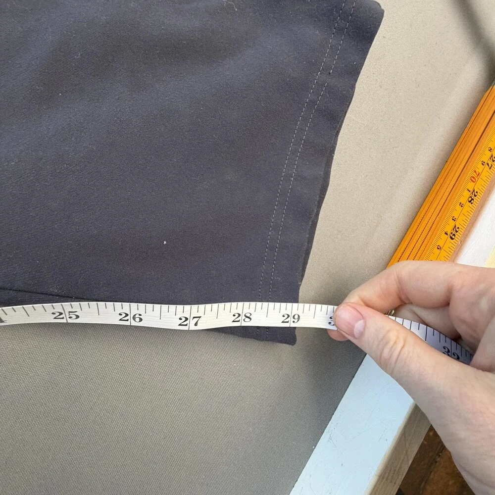 Public Rec Jogger Pants Men 42/30 Blue Nylon Stretch Elastic Waist Casual 41x29